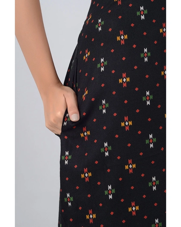 SuperSoft Cotton Viscose Printed Long Nighti For Women - L
