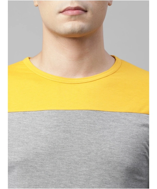 Rigo Men's Slim Fit Cotton Full Sleeves Casual T-shirt - S