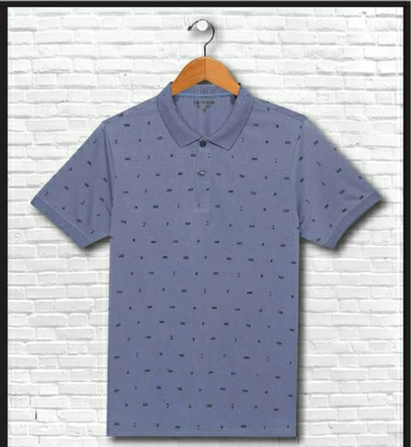 FBS COTTON RICH POLO NECK Printed Men - M