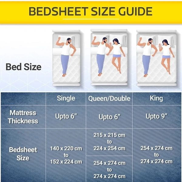 Trident 120 TC Queen Size Double Bed Cotton Bedsheet With 2 Pillow Covers - Sakura Teal, Queen Size