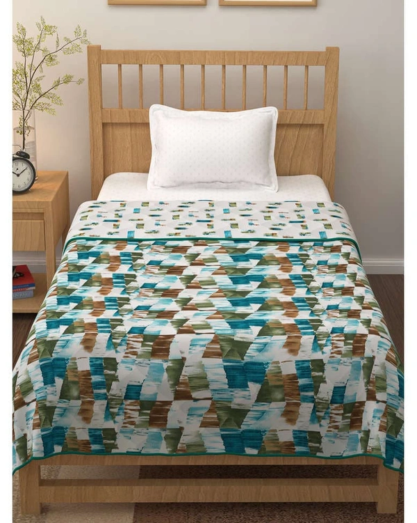 Story@Home 250 GSM Cotton Merlin Reversible Single  Comforter Style Dohar - Single
