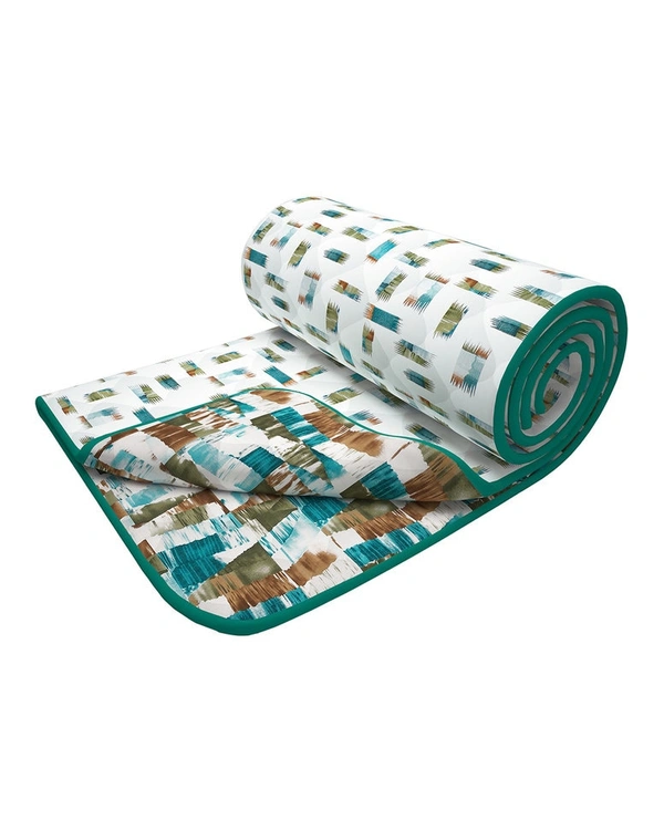 Story@Home 250 GSM Cotton Merlin Reversible Single  Comforter Style Dohar - Single