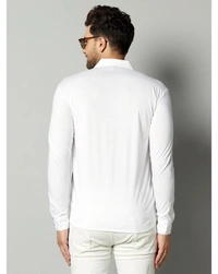 Gespo Men's Regular Fit Cotton Color-Blocked Full Length Shirt - M