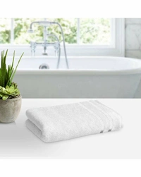 Story@Home Solid Cotton 450GSM Bath Towel - White - Large