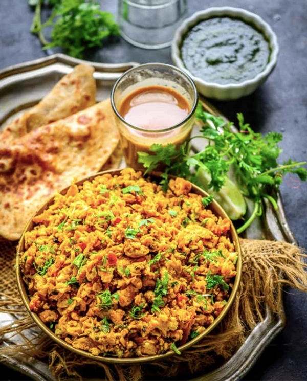 2 Paratha + Egg Bhurji