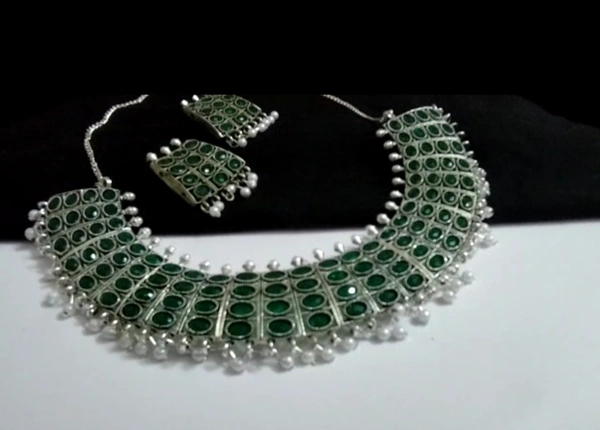 German Silver Choker Set