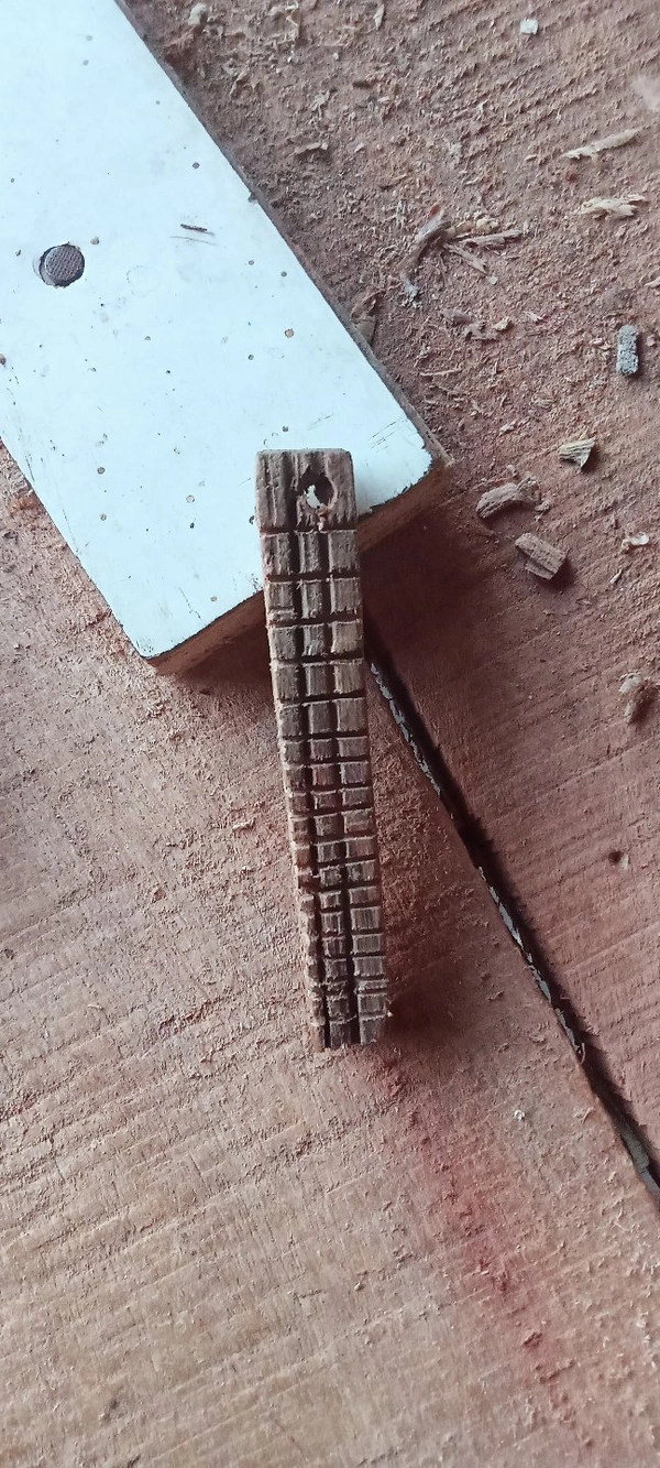 Wood Key Ring - normal wood, normal Size