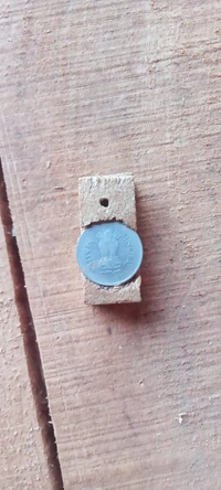 Wood Key Ring - normal wood
