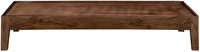 Solid Wood Single Size Bed for Bed Room  - Brown, Normal