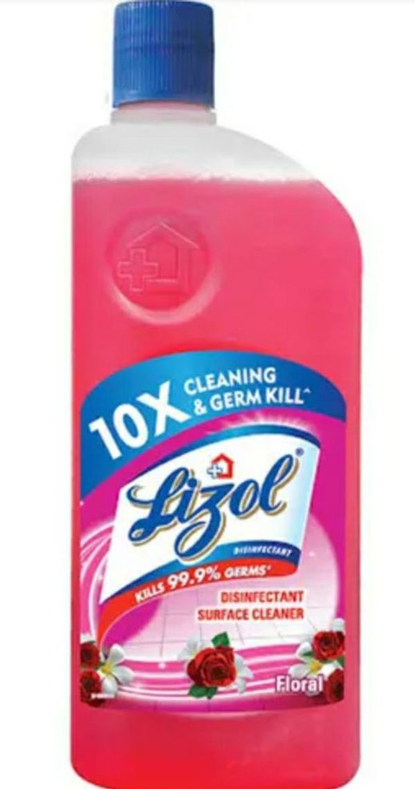 reckitt colman Lizol Disinfectant Surface & Floor Cleaner Liquid, Floral - 500ml | Kills 99.9% Germs | India's #1 Floor Cleaner