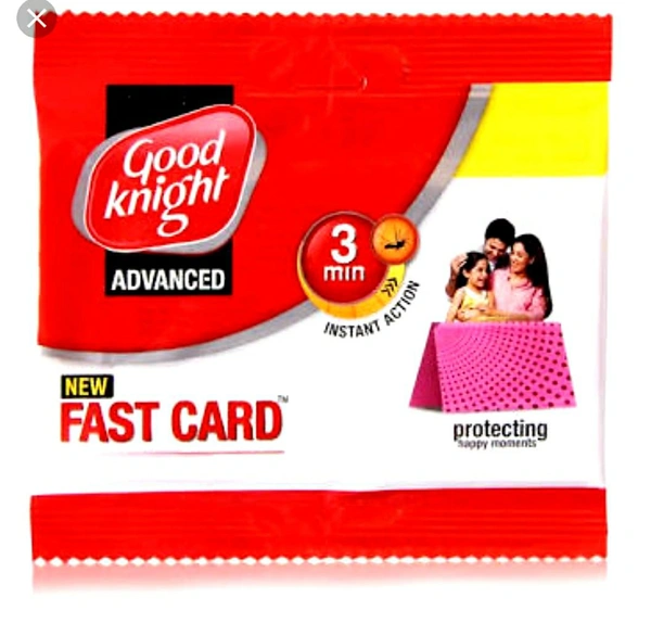 Godrej Good Knight Advanced Fast Card - 10 Units - Pack of 60 - 60 Pcs