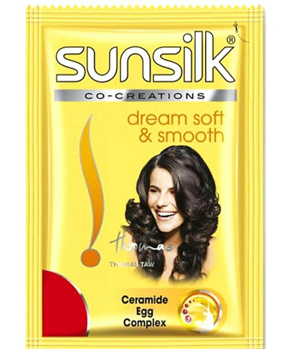 Sunsilk Soft & Smooth  ₹1×16 Pouch YELLOW