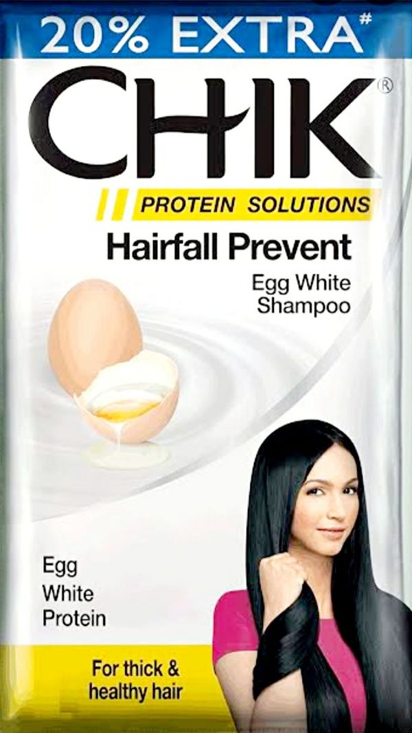Chik Hairfall Prevent Egg White Protein Shampoo,  MRP.1/-RS (1920 PCS + 80 free )