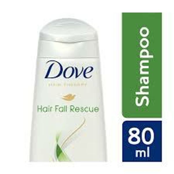 Dove Hair Fall Rescue Shampoo For Weak Hair, 80 ml.