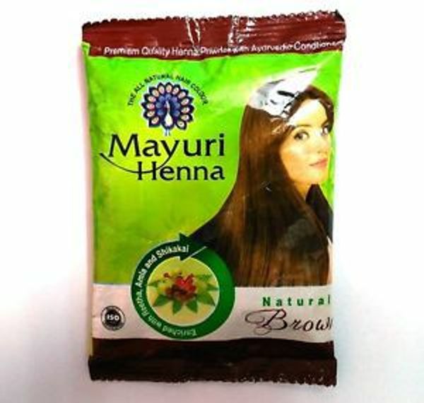 MAYURI Heena Hair Color .BROWN(20 PCS IN PKT.) 