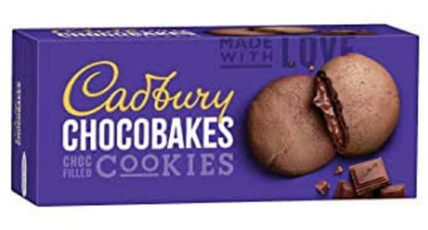 Cadbury Choco Bakes Biscuits 8 pkt