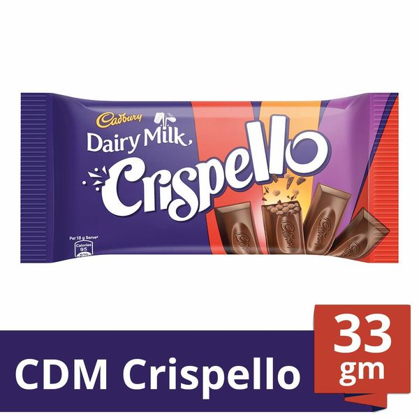 Cadbury Dairy Milk Crispello Bars - 1 pkt