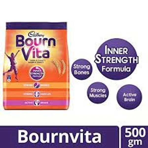 Cadbury Bournvita Rifill 500Gm.