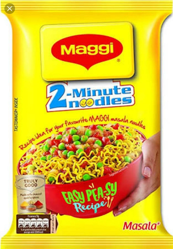 nestle MAGGI 2-minute Instant Noodles, 140g Pouch, Masala Noodles - 48 Pics
