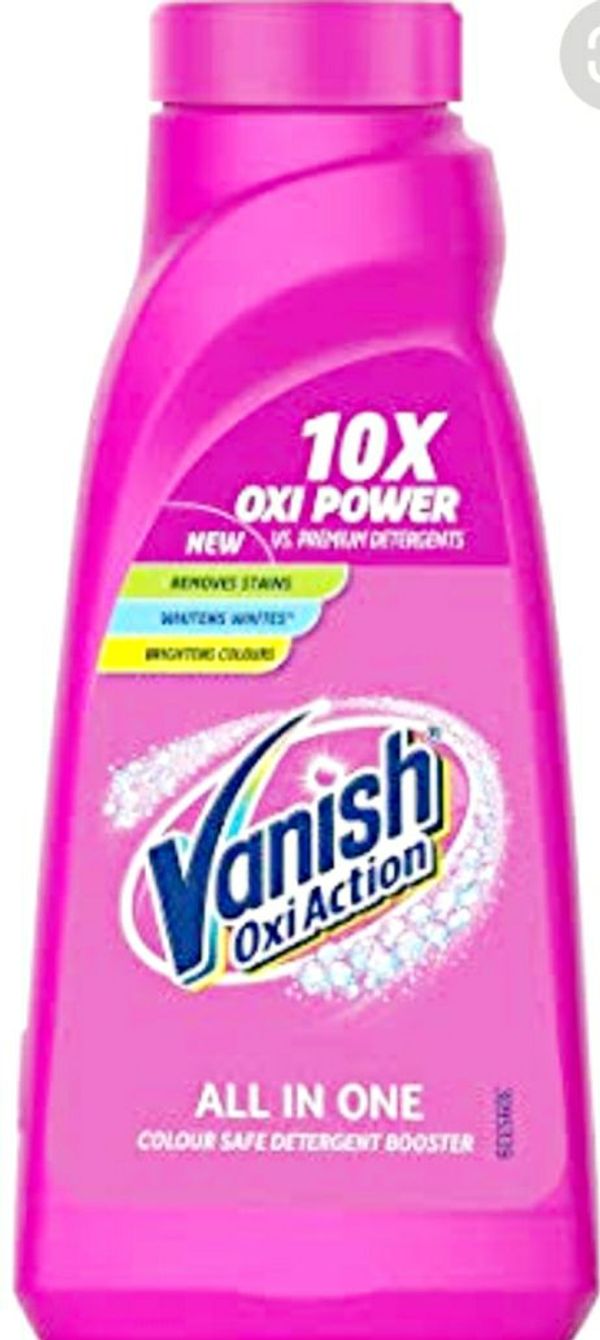 Vanish All in One Liquid Detergent Booster, 180 ml