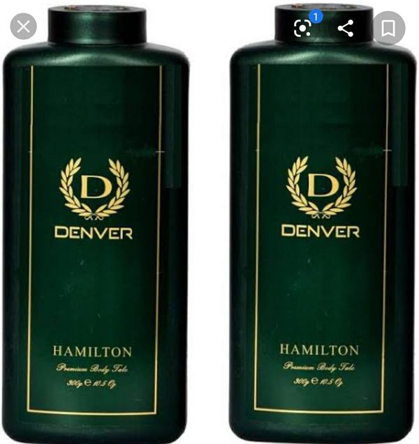 Denver Hamilton Premium body talc 300gm pack of 2