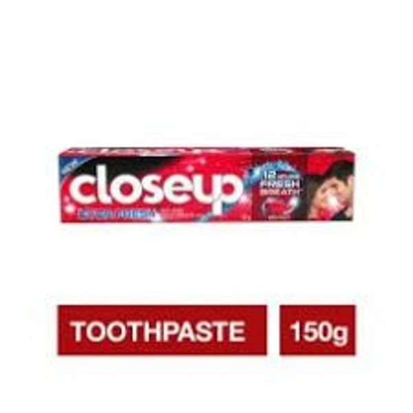 Hul CLOSEUP TRIPLE FRESH FORMULA ANTI-GERM GEL TOOTHPASTE RED HOT  150Gm. - 48