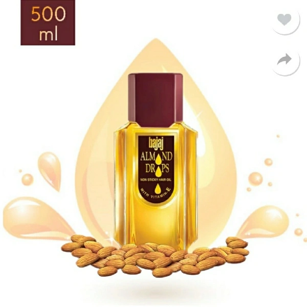 BAJAJ ALMOND DROPS HAIR OIL - 475 ml.