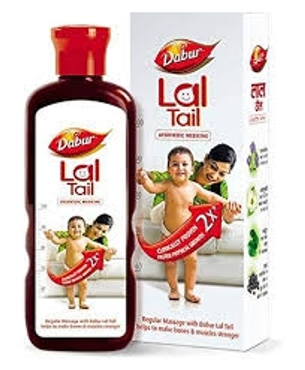 Dabur Lal Tail : Ayurvedic Baby Massage Oil –100ML. - 50 ml.