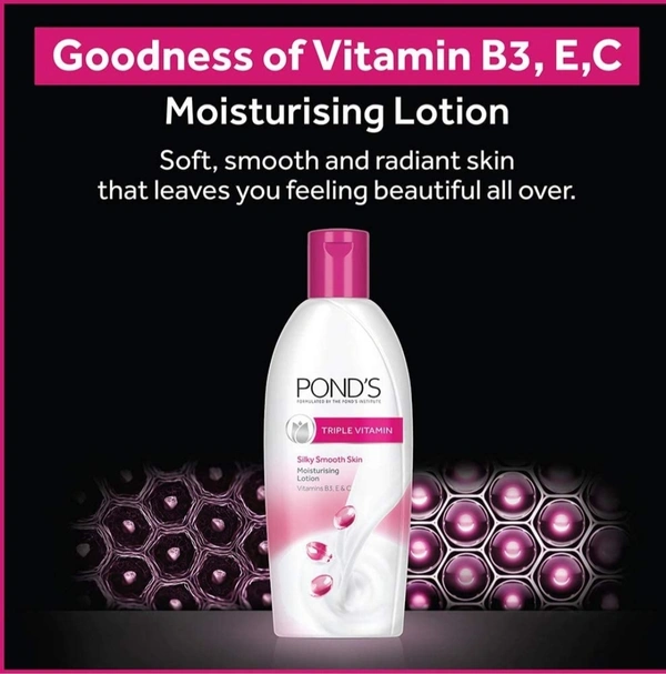 PONDS POND'S Triple Vitamin Moisturising Body Lotion 100 ml Personal Care Body Care