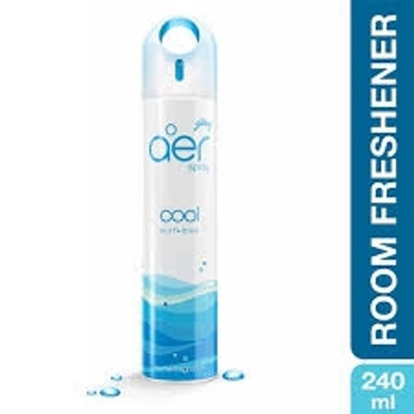 Godrej aer spray, Air Freshener for Home & Office -  (240 ml), Long-Lasting Fragrance - COOL