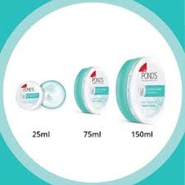 PONDS Pond's Light Moisturiser - With Vitamin E & Glycerine, For Non Oily Fresh Feel, 25 ml