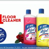 Lizol Disinfectant Surface & Floor Cleaner Liquid, Pine  500ml | Kills 99.9% Germs | India's #1 Floor Cleaner - . Citrus