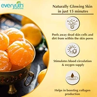 Everyuth Naturals Advanced Golden Glow Peel-off Mask, offer pack  facewash free Tube