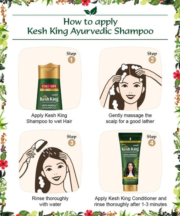 KESH KING Ayurvedic Shampoo 200ml