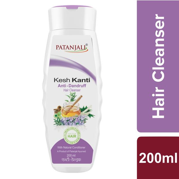 Patanjali Kesh Kanti Anti-Dandruff Hair Cleanser, 200 ml