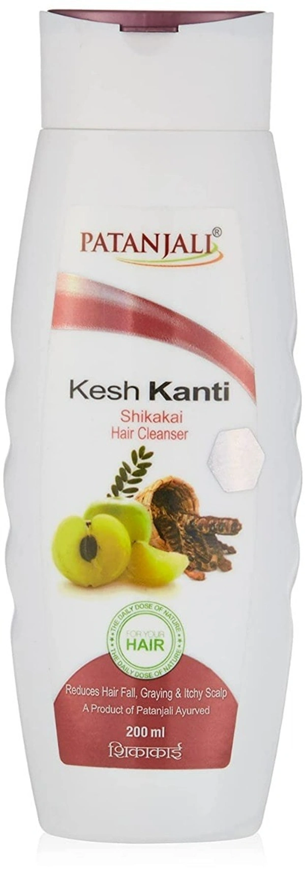 Patanjali Kesh Kanti Shikakai Hair Cleanser, 200 ml