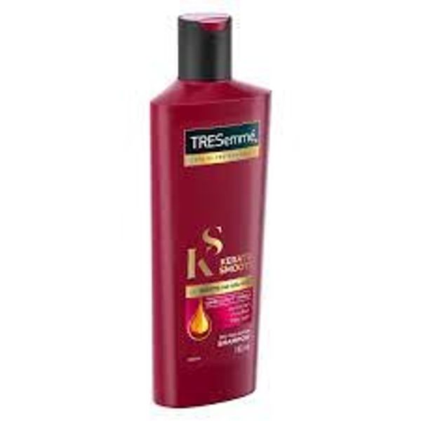 Tresemme Keratin Smooth Shampoo, With Keratin And Argan Oil For Straighter, Smoother And Shinier Hair, 85 ML.