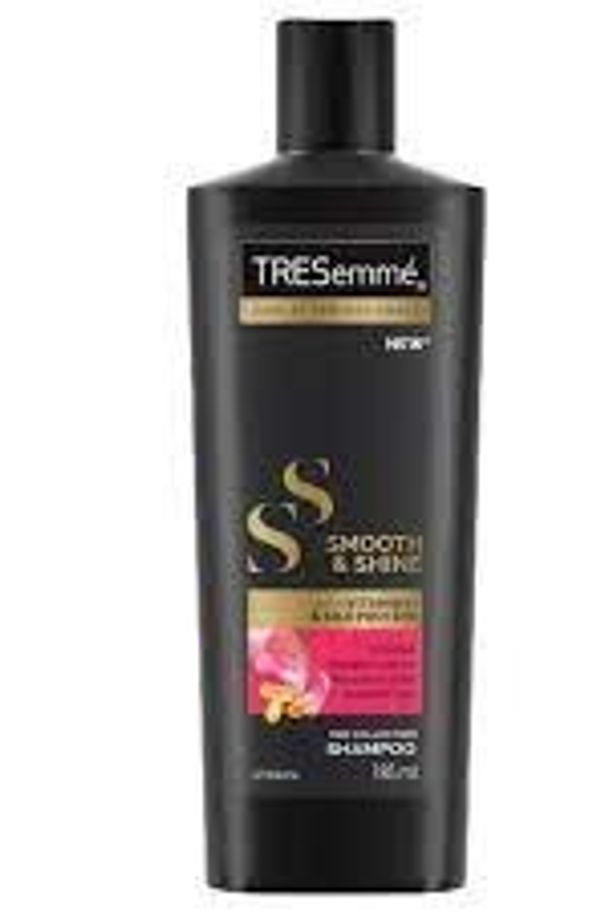 TRESemme Smooth & Shine Shampoo, with Vitamin H & Silk Protein, for Salon Silky Smooth Hair, Provides Moisture & Shine, 85 ml,TRPI1N2