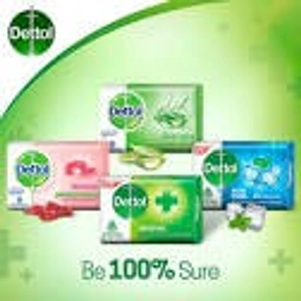 reckitt colman Dettol Original Germ Protection Bathing Soap bar, 150gm (Pack of 4)