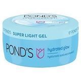 PONDS POND's  Super Light Gel Moisturiser – With Hyaluronic Acid & Vitamin E, For Glowing Skin, 50 ml