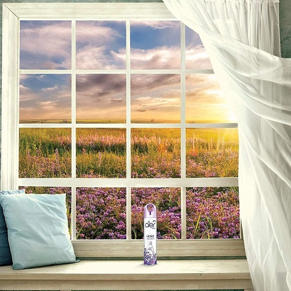 Godrej aer spray, Air Freshener for Home & Office -  (240 ml), Long-Lasting Fragrance - Violet Valley Bloom