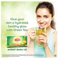 Lipton Honey Lemon Green Tea Bags, 35 g (25 Bags x 1.4 g each)