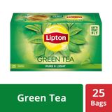 Lipton Pure & Light Green Tea, 32.5 g (25 Bags x 1.3 g each)