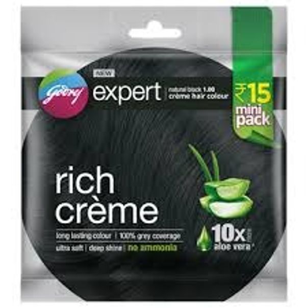 Godrej Expert Rich Creme Hair Colour  - Black