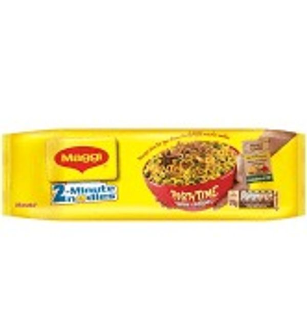 nestle MAGGI 2-Minute Instant Masala Noodles - Made With Quality Spices, Source Of Iron,  560g Pouch