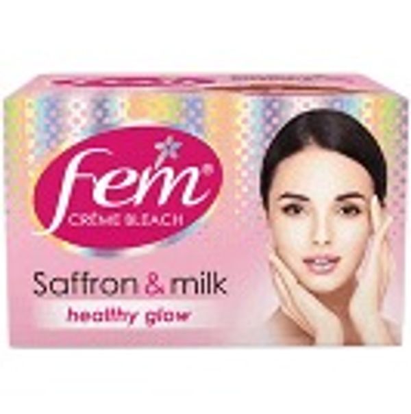 Fem Creme Bleach - Saffron & Milk 8 gm