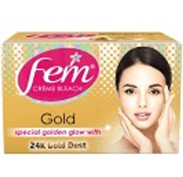 Fem Creme Bleach GOLD special golden glow 40 gm.