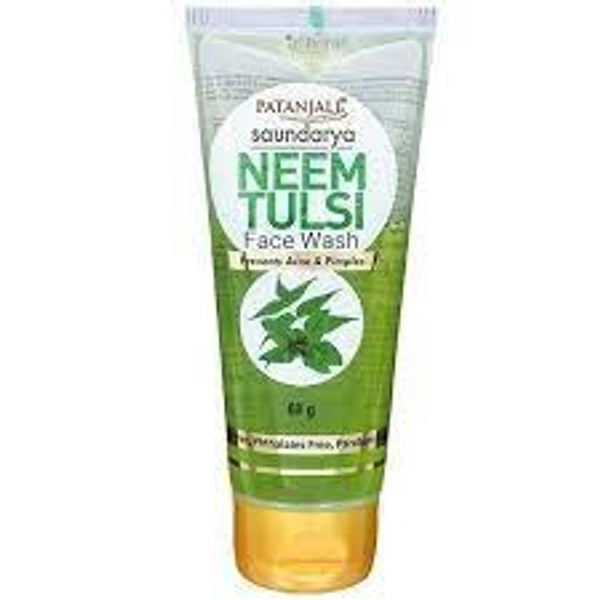 Patanjali Neem Tulsi Face wash 60gm