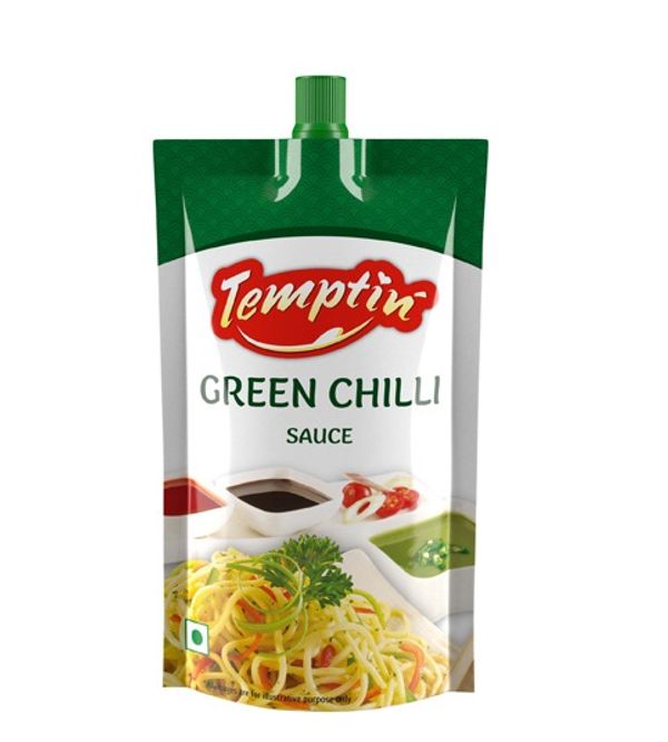 Temptin Green Chilli Sauce 80 GM.