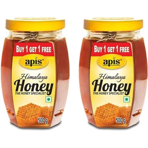 Apis Himalaya Honey, 500 Gm.(Buy 1 Get 1 Free